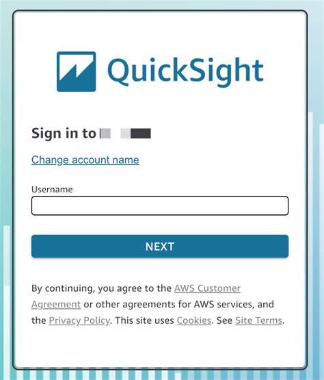 quicksight|aws quicksight login.